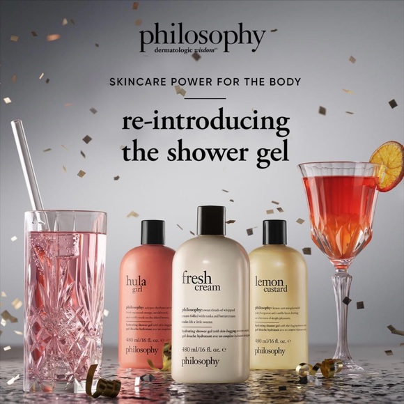 NEW Philosophy LEMON 🍋 CUSTARD Hydrating SHOWER GEL **New Improved Formula** - Picture 7 of 8